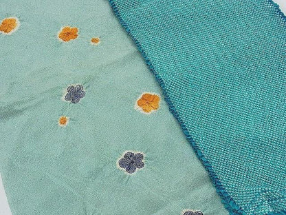 Vintage Silk Kimono Obiage Sash - Good Condition (21B)