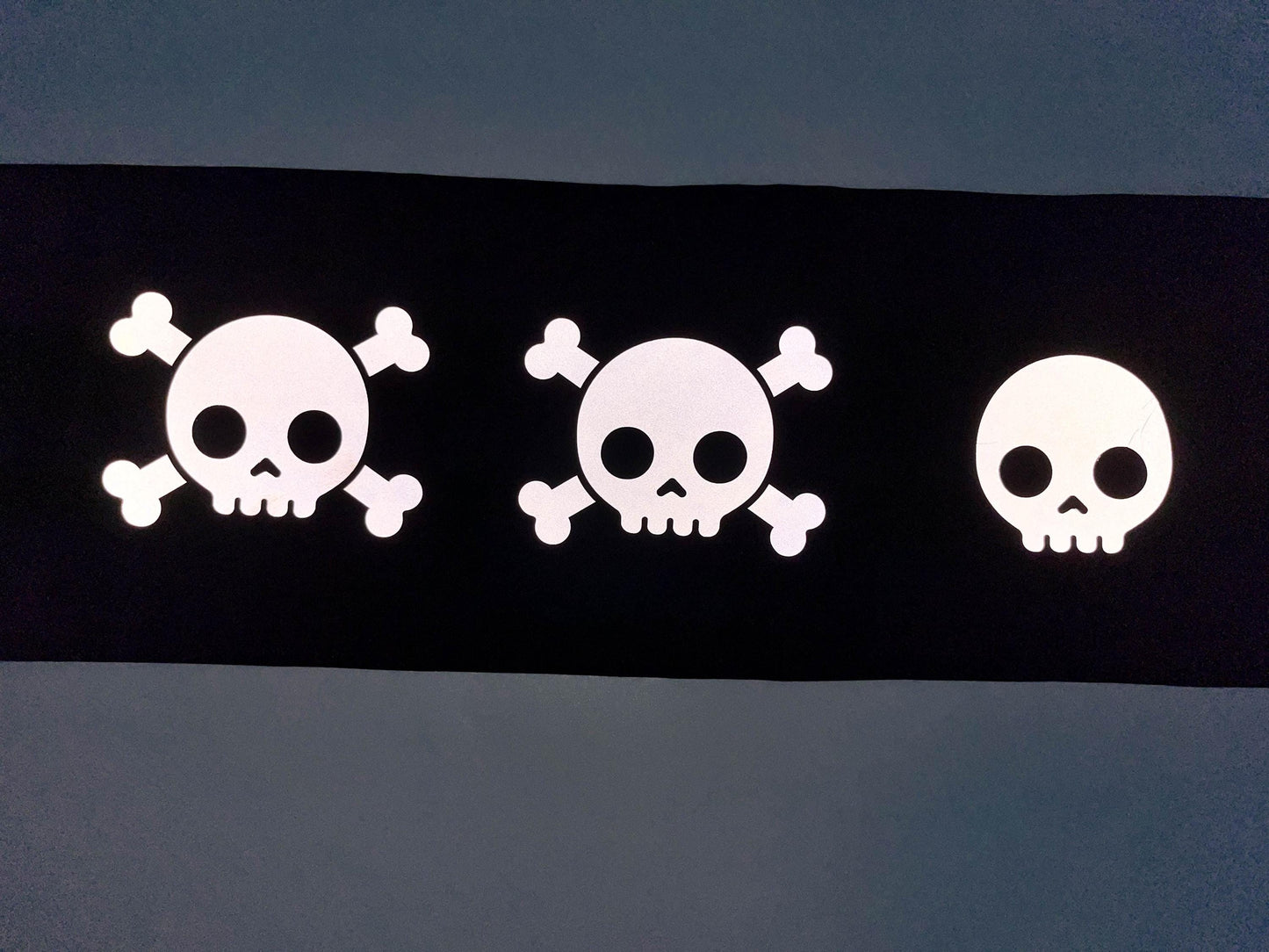 Luminous Halloween Hanhaba Obi: Reflective Yukata Kimono Belt