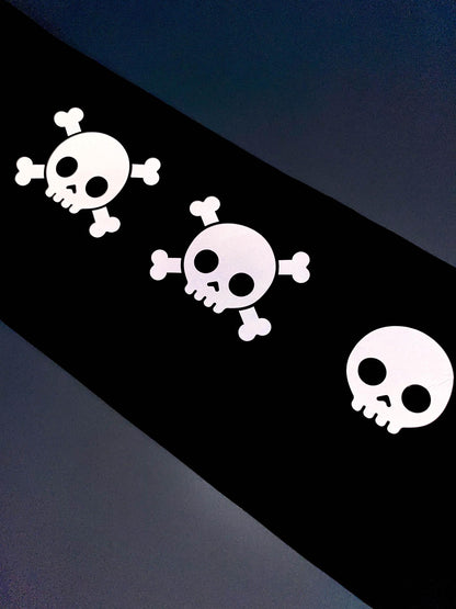 Luminous Halloween Hanhaba Obi: Reflective Yukata Kimono Belt