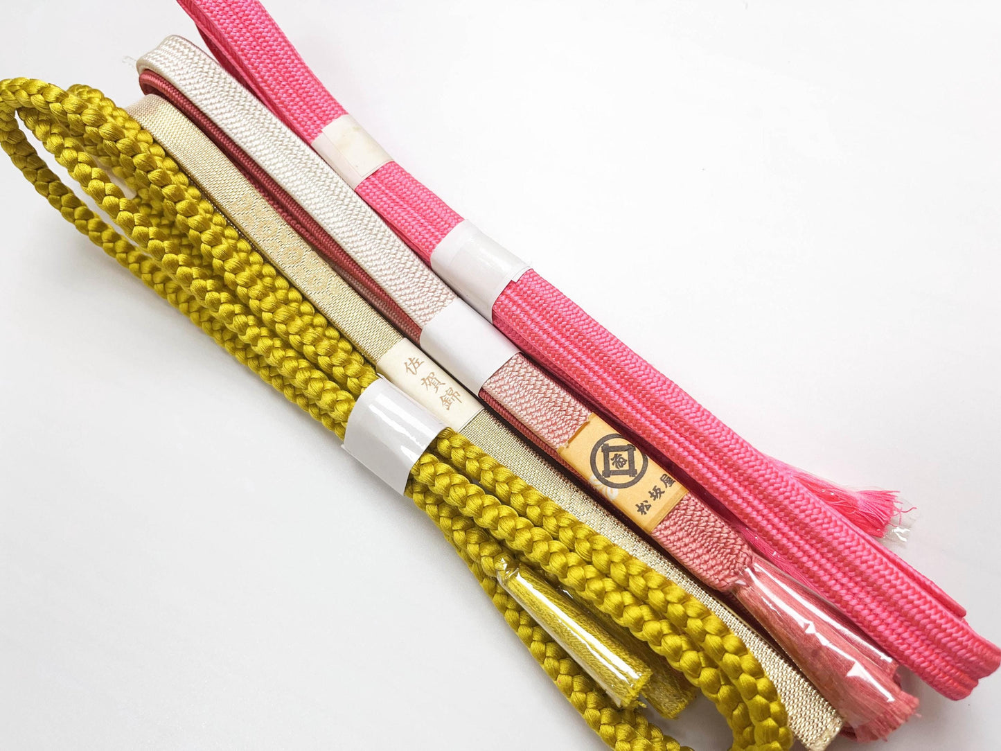 Silk Obijime Cord: Japanese Kimono Cord, Brand New/Unused Condition (1024)