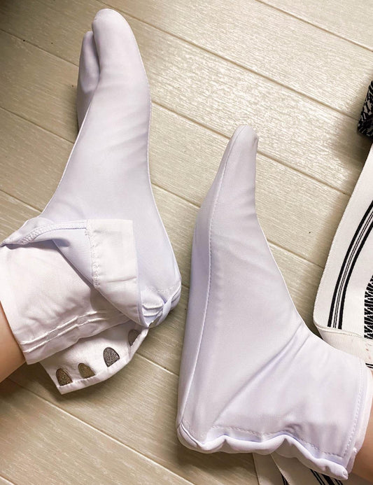 Cotton Tabi Socks: Japanese Split-Toe, 22cm-30cm/EU34-EU49, with Drawstring Bag Gift Set