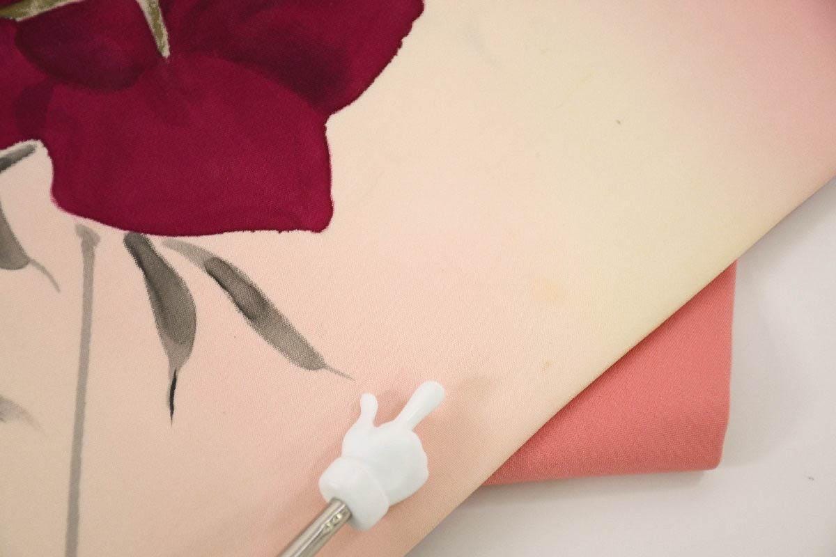 Vintage Silk Nagoya Obi Belt: Pastel Floral Kimono Sash