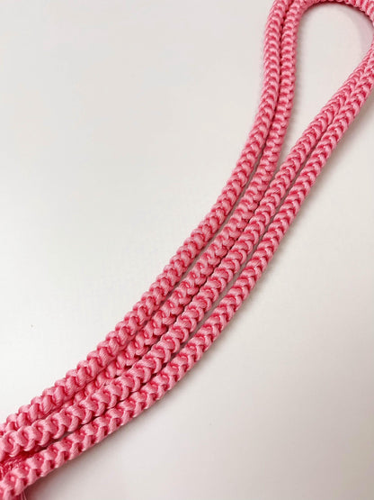 Pink Silk Obijime Cord Collection, Japanese Kimono Accessories, Obi Ties, Q6