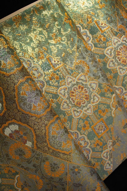 Vintage Silk Obi Belt, Rank A+ Kimono Belt, OB104