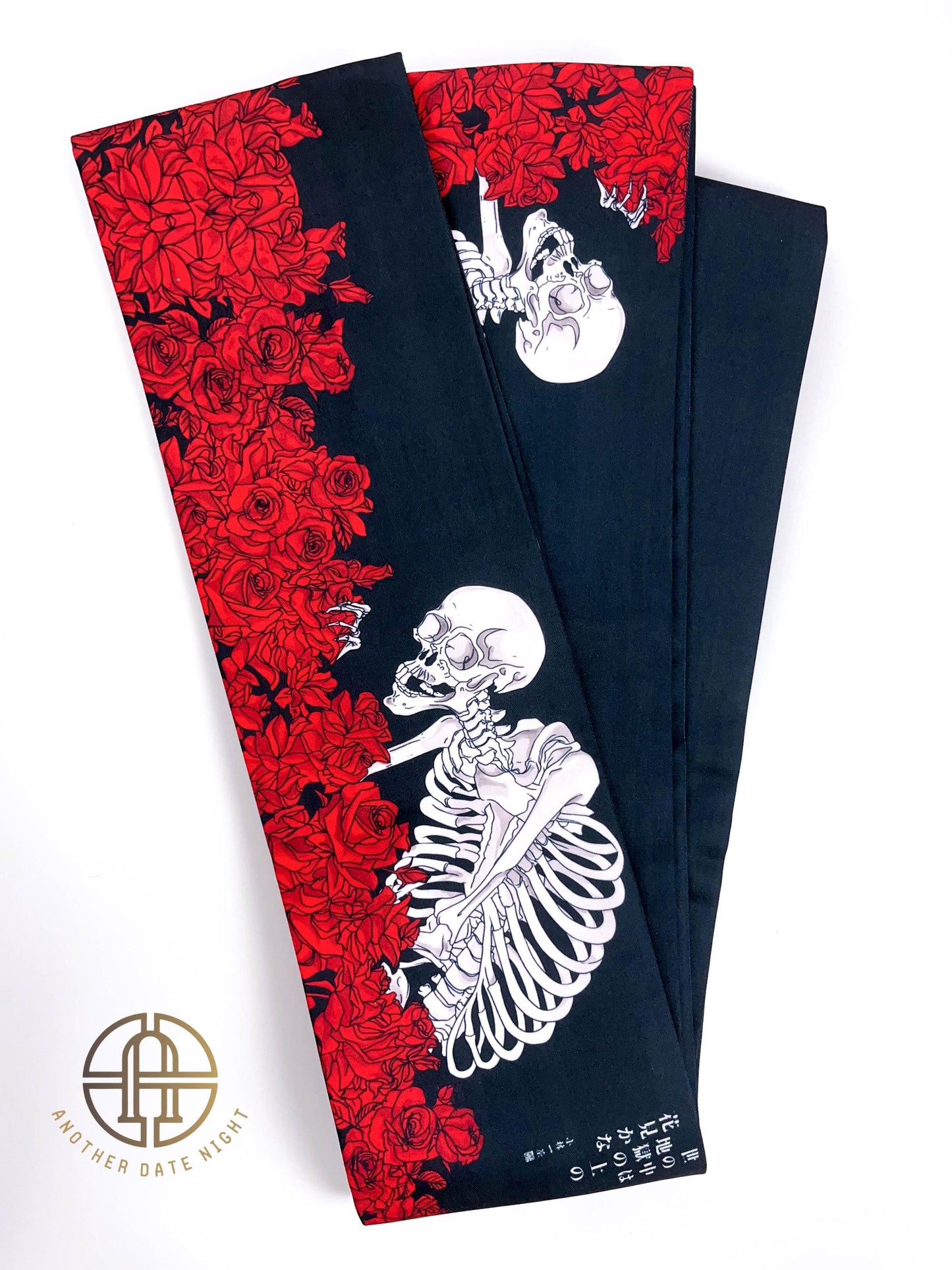 Takiyasha Witch Ukiyo-e Hanhaba Obi Belt: Double Sided Obi for Casual Kimono/Yukata