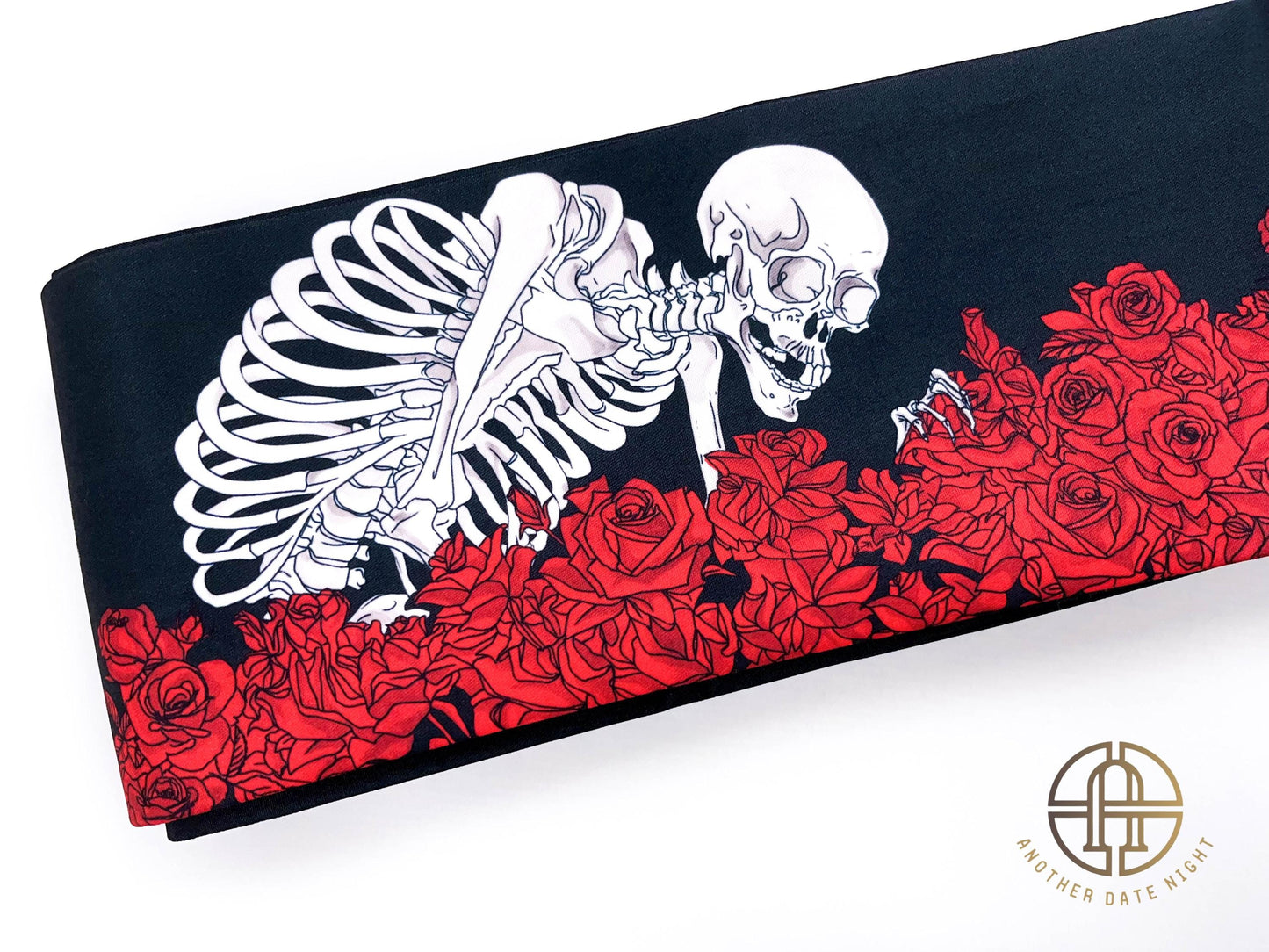 Takiyasha Witch Ukiyo-e Hanhaba Obi Belt: Double Sided Obi for Casual Kimono/Yukata