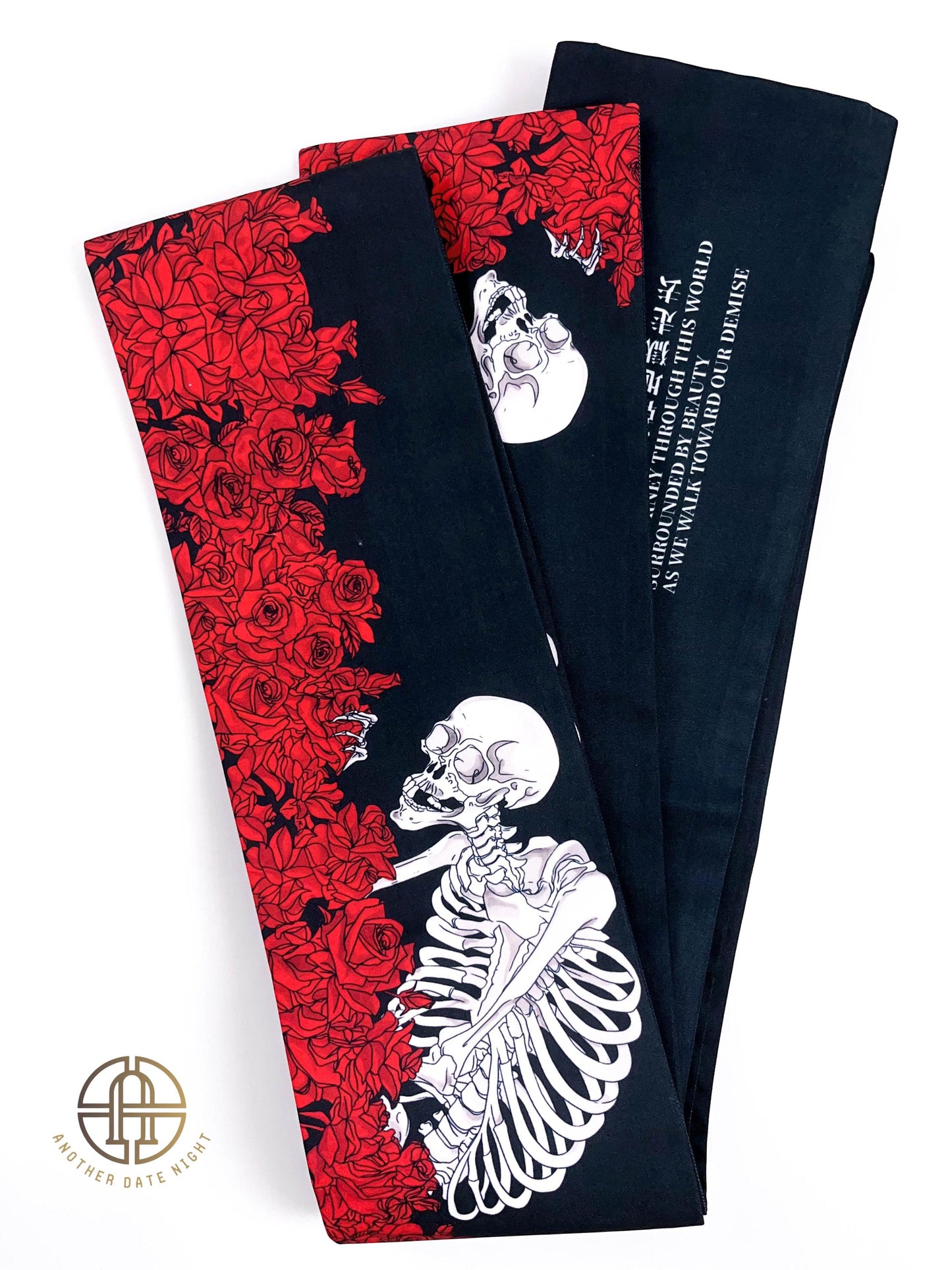 Takiyasha Witch Ukiyo-e Hanhaba Obi Belt: Double Sided Obi for Casual Kimono/Yukata