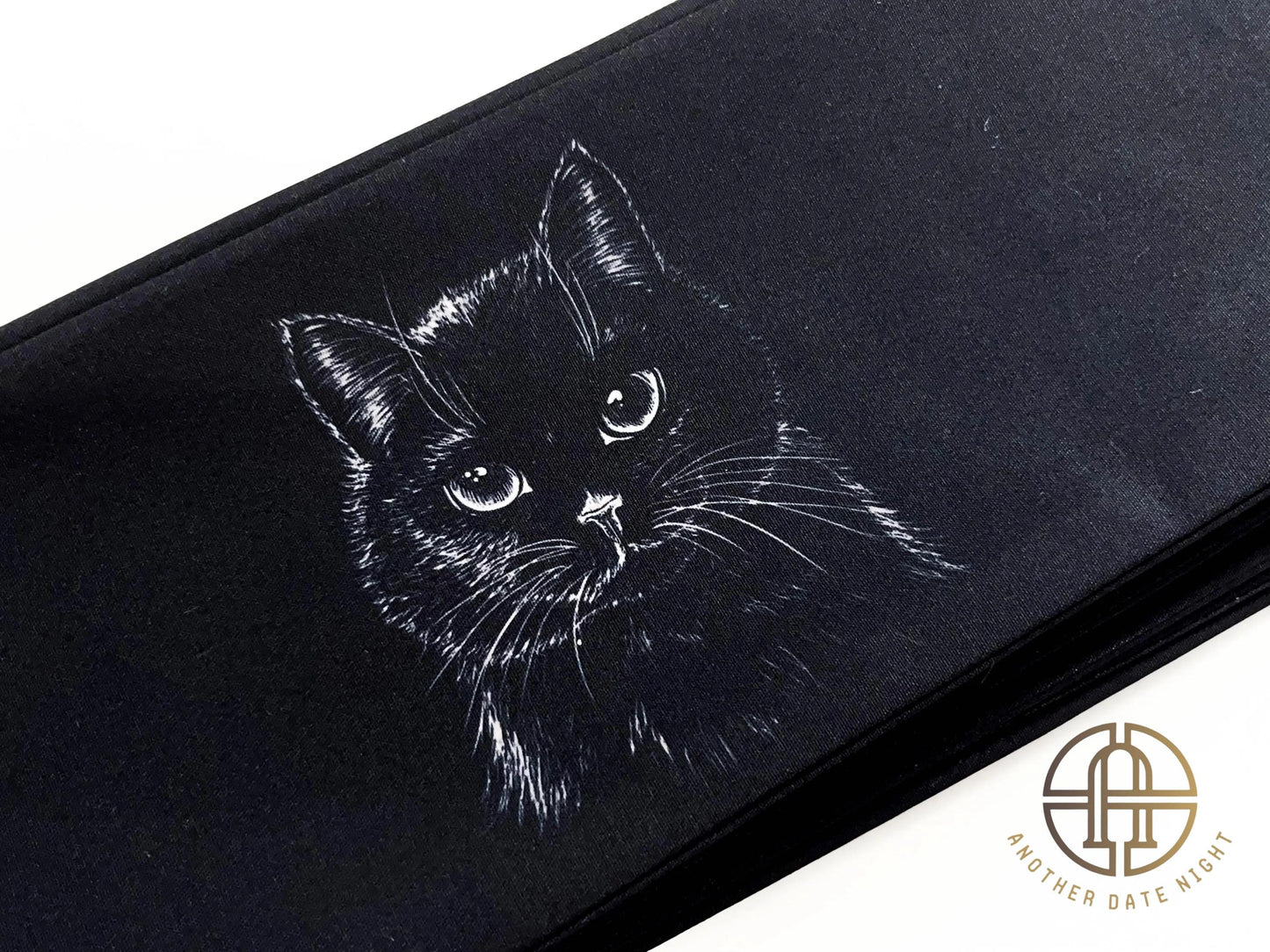 Cat World Triumvirate, Double Sided Hanhaba Obi Belt, Half Width Obi