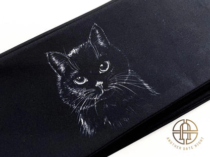 Cat World Triumvirate, Double Sided Hanhaba Obi Belt, Half Width Obi