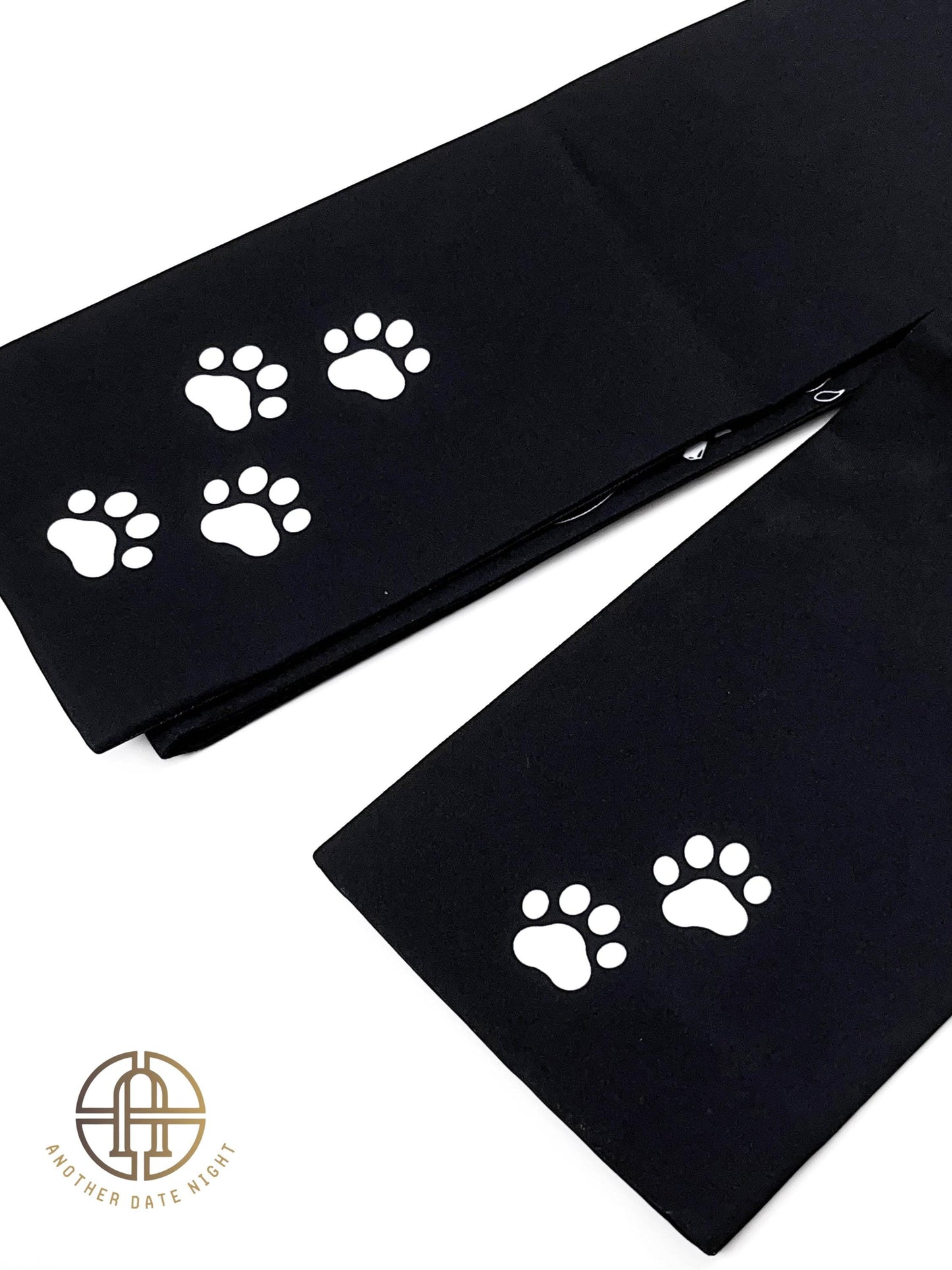 Naughty Cat Hanhaba Obi (Half-Width Obi) - Double Sided, For Yukata/Komon Kimono/Casual Kimono