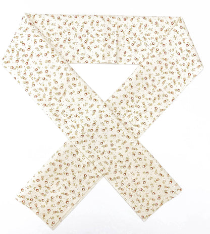 Floral Cotton Han-eri Collar: Kimono Accessory
