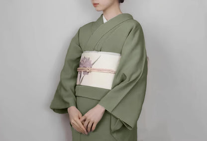 Custom-Fit Iromuji Kimono: Washable Polyester Tea Ceremony Attire
