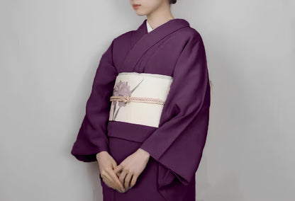 Custom-Fit Iromuji Kimono: Washable Polyester Tea Ceremony Attire