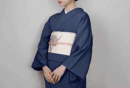 Custom-Fit Iromuji Kimono: Washable Polyester Tea Ceremony Attire