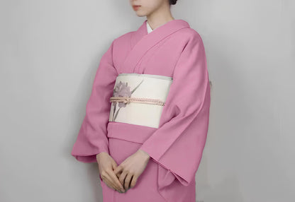 Custom-Fit Iromuji Kimono: Washable Polyester Tea Ceremony Attire