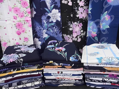 Japanese Yukata & Obi Set: Women's Summer Kimono Blind Box