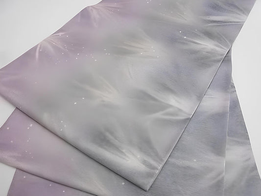 Patterned Vintage Silk Obi Belt: Japanese Kimono Sash (OB77)