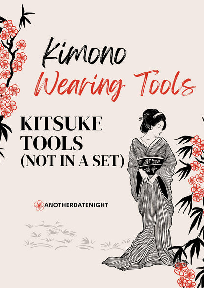 Kimono Kitsuke Tools: Not in a Set, Nagajuban, HadaJuban, Erishin, Obi Pillow, Datejime Belt, etc