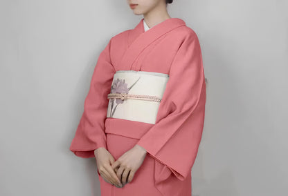 Custom-Fit Iromuji Kimono: Washable Polyester Tea Ceremony Attire