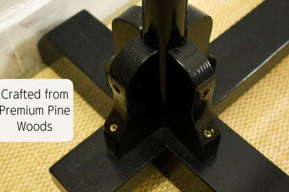 Wooden Kimono Display Rack – 180cm Tall, 150cm Wide, Custom Size & Text Engraving Available