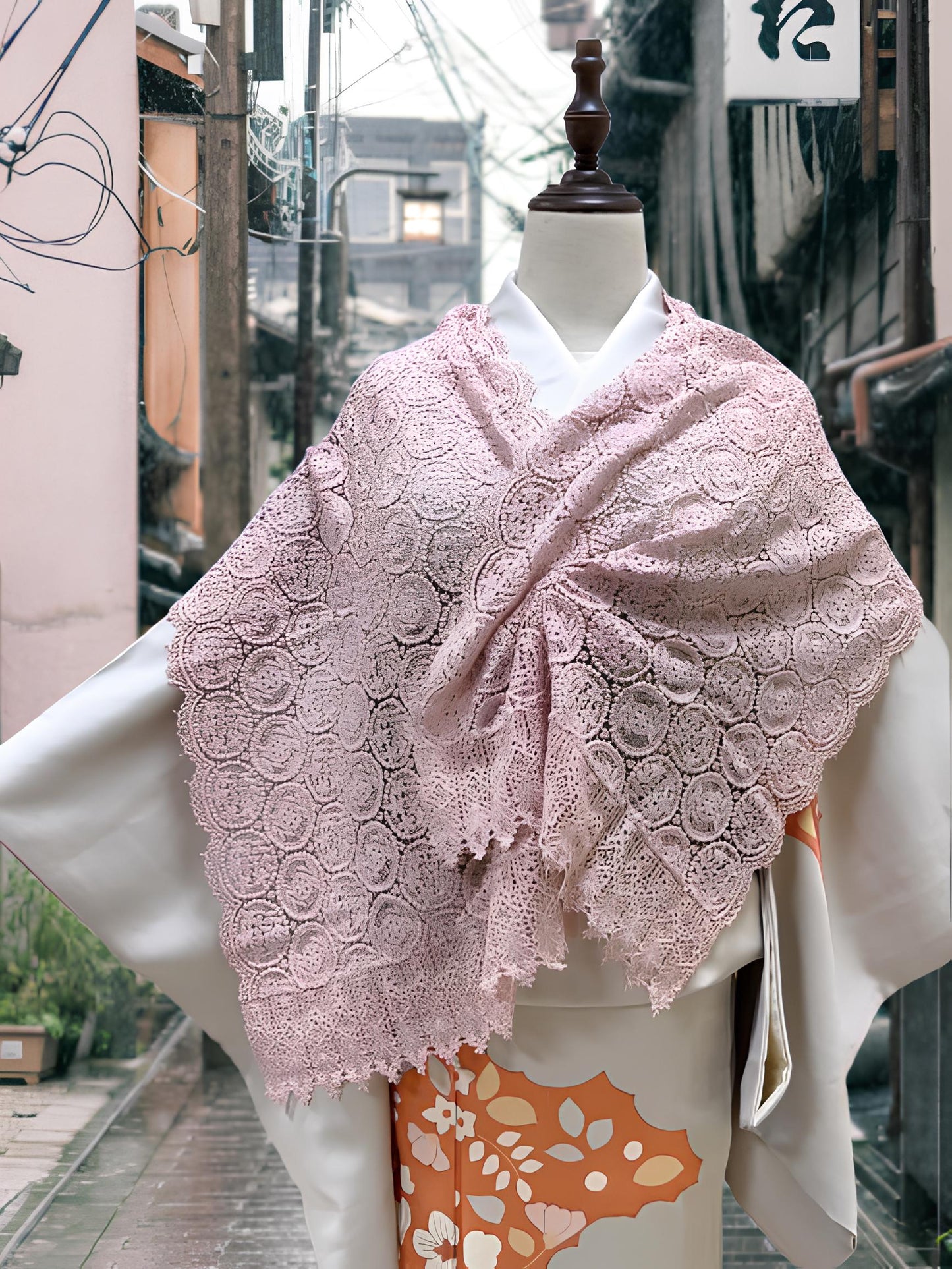 Women Kimono Shawl, Kimono Outwear, Set 3(B)(C)