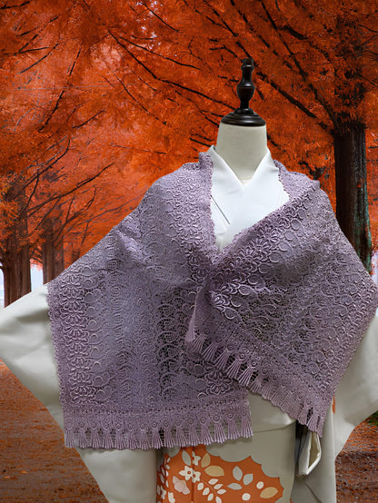 Women's Lace Kimono Shawl: Gradient Color Outwear-  Set 1(C)(D)(E)