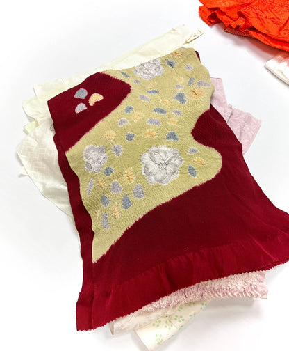 Vintage Silk Obiage: Kimono Sash Collection (Good Condition), 59B (G-L)