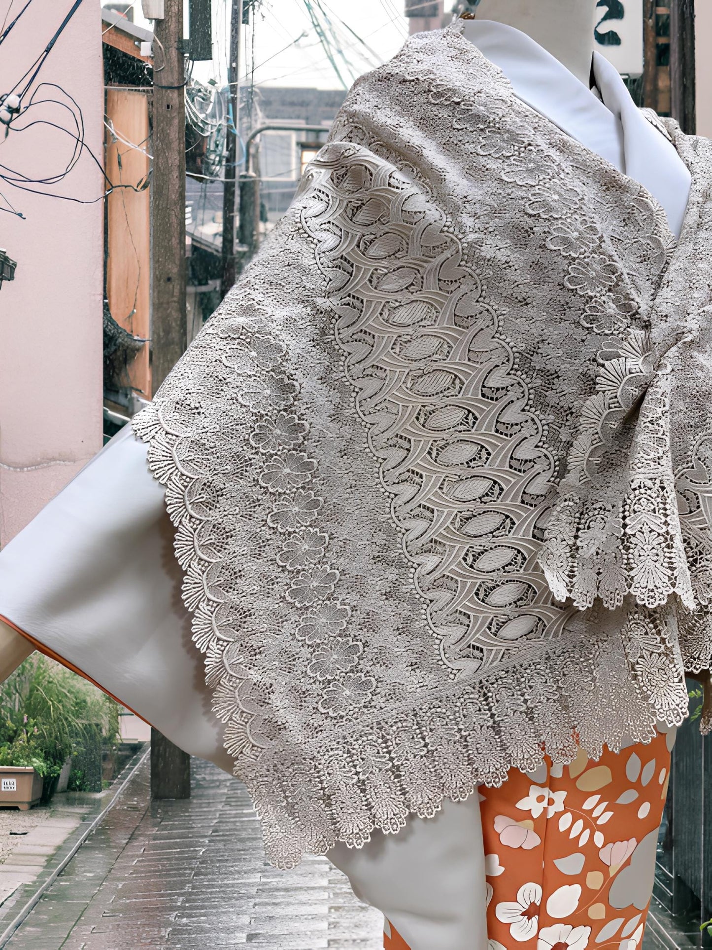 Women Kimono Shawl, Kimono Outwear, Set 3(A)