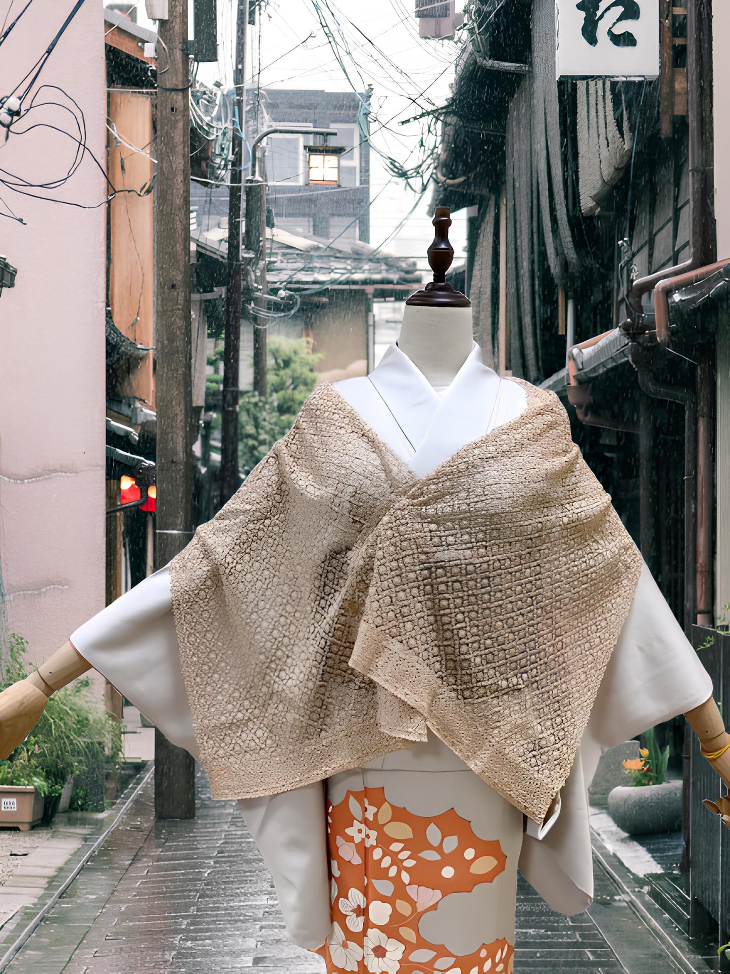 Women Kimono Shawl, Kimono Outwear, Set 3(B)(C)