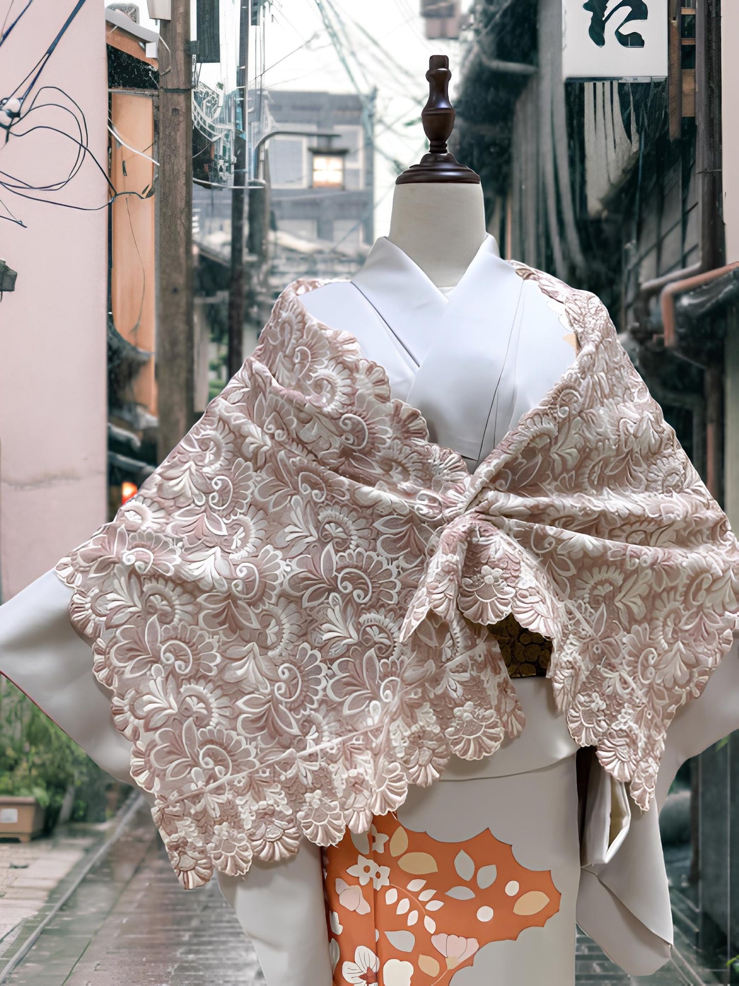 Women Kimono Shawl, Kimono Outwear, Set 3(D)