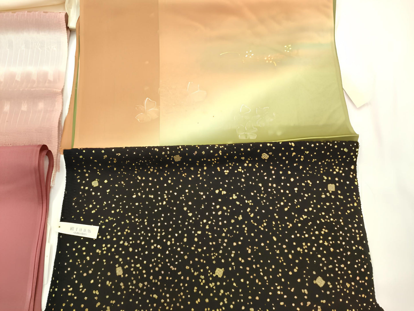 Vintage Silk Kimono Obiage/Excellent Condition/Mostly Brand New/ No. 3546 (Option K/I/F/D)