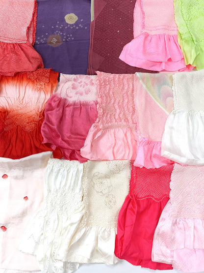 Vintage Silk Obiage: Kimono Sash Collection - Good Condition (58A/B/C)