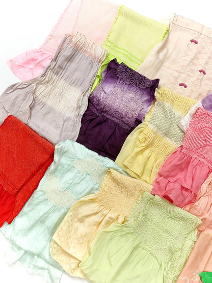 Vintage Silk Kimono Obiage Sash: Good Condition(94a/b/c)