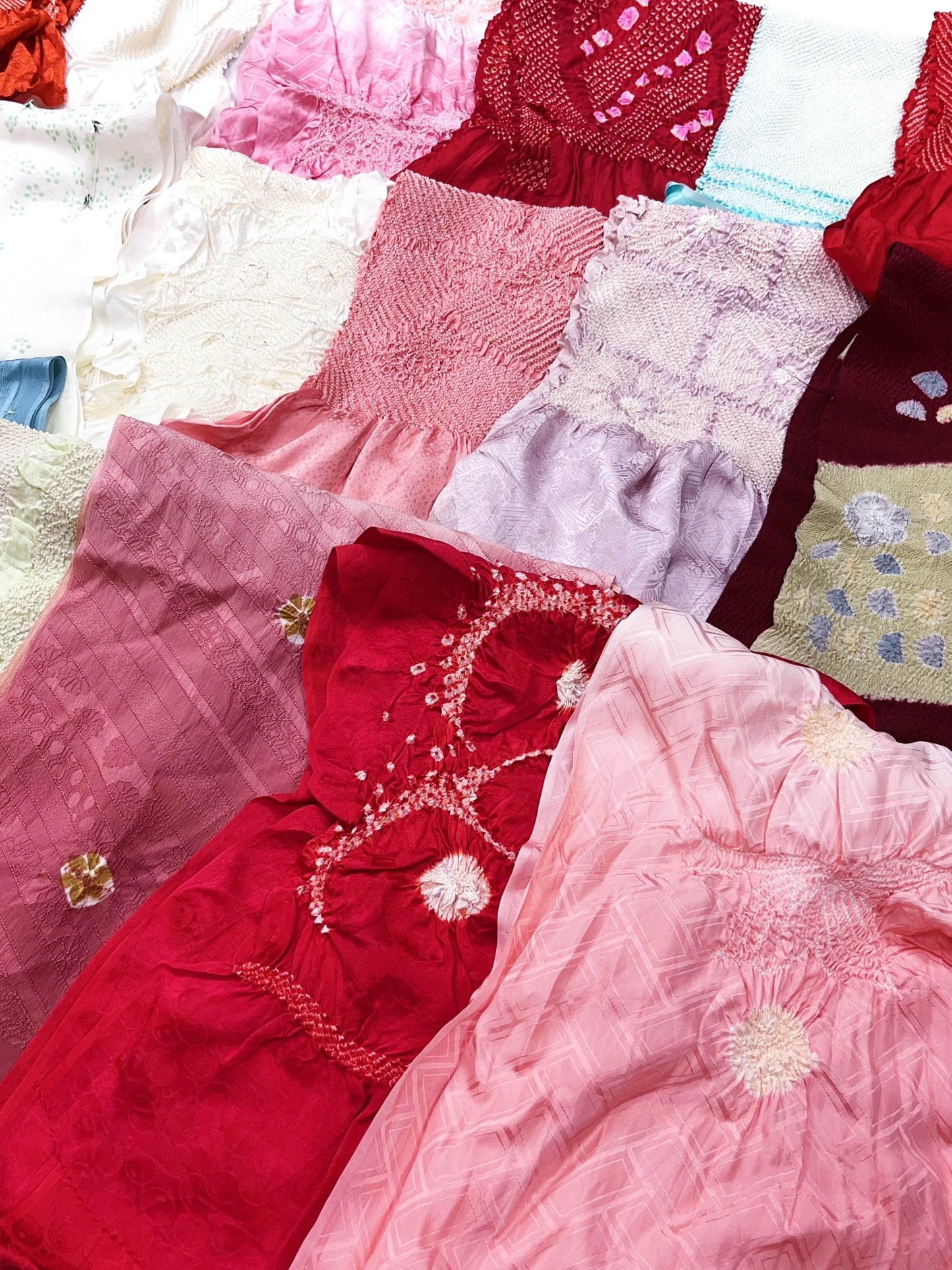 Vintage Silk Obiage: Kimono Sash Collection (Good Condition), 59B (G-L)