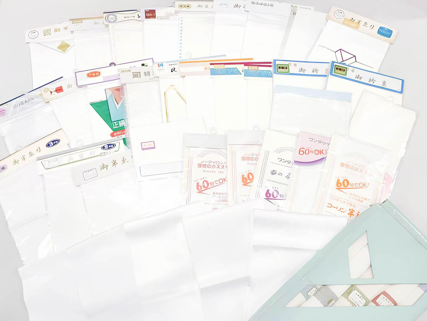 White Han-eri Blind Box, Kimono Juban collar, Mostly Brand New, H07