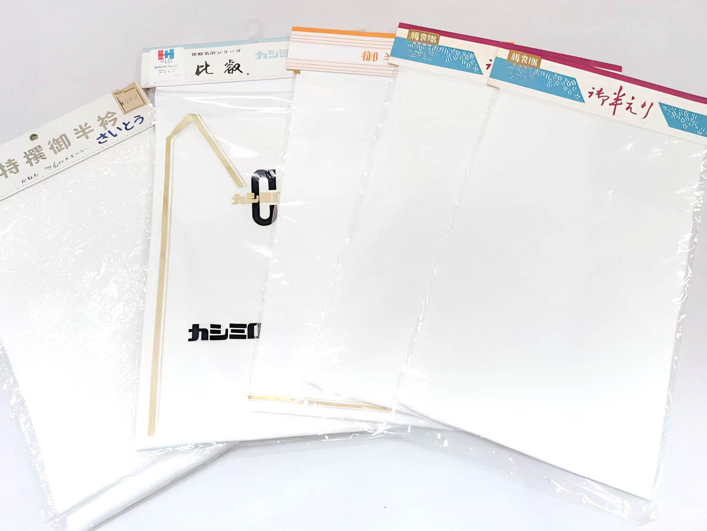 White Han-eri Blind Box, Kimono Juban collar, Mostly Brand New, H07