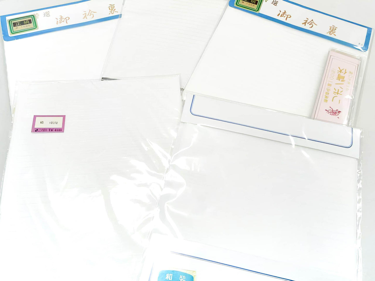 White Han-eri Blind Box, Kimono Juban collar, Mostly Brand New, H07