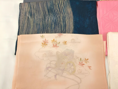 Vintage Silk Obiage: Excellent Condition, Mostly Brand New, No. 1724