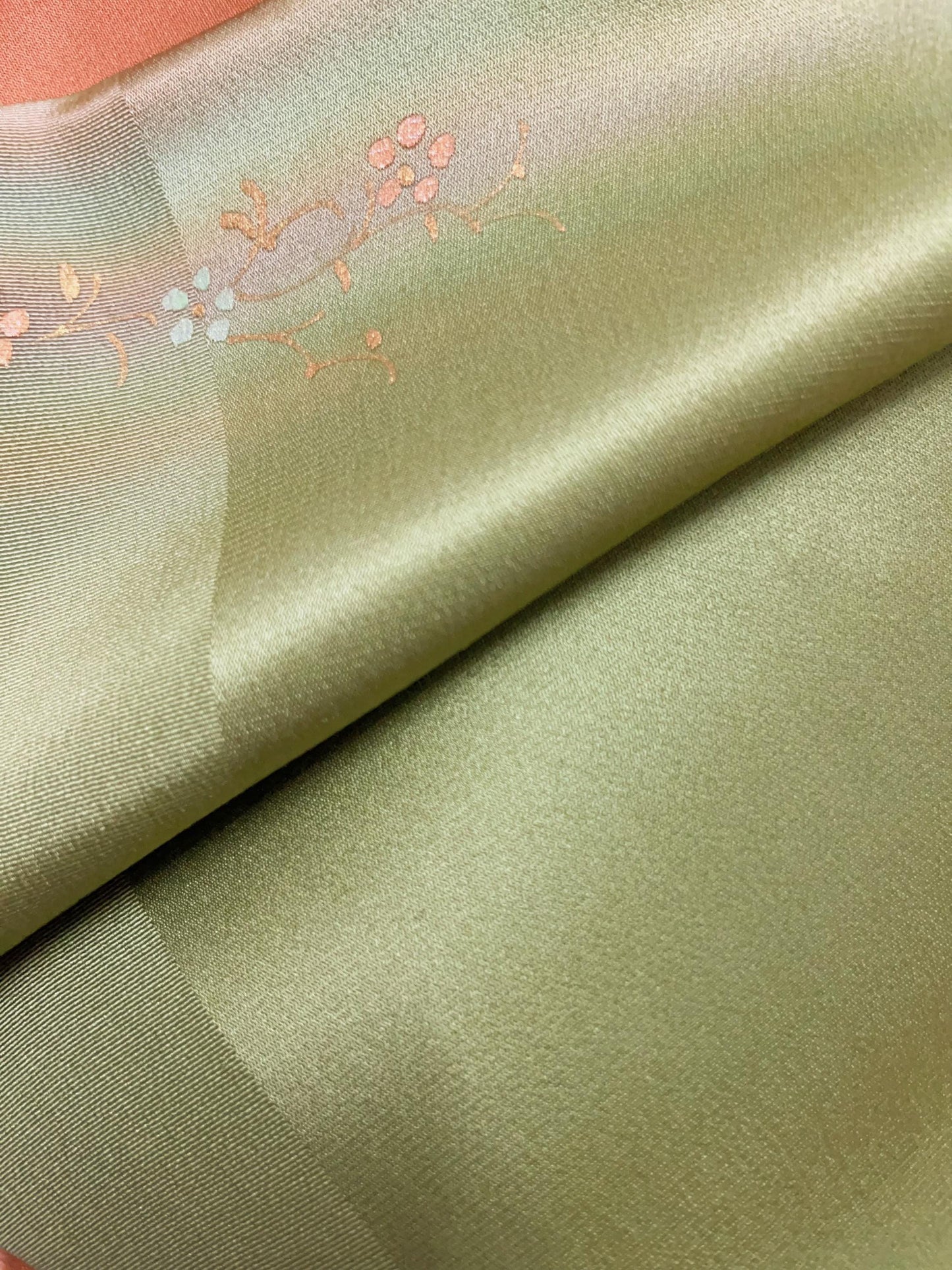 Vintage Silk Kimono Obiage/Excellent Condition/Mostly Brand New/ No. 3546 (Option K/I/F/D)