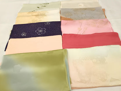 Vintage Silk Obiage/Excellent Condition/Mostly Brand New/ Kimono Obiage/ No. 3501 (Option H/J/A/B)