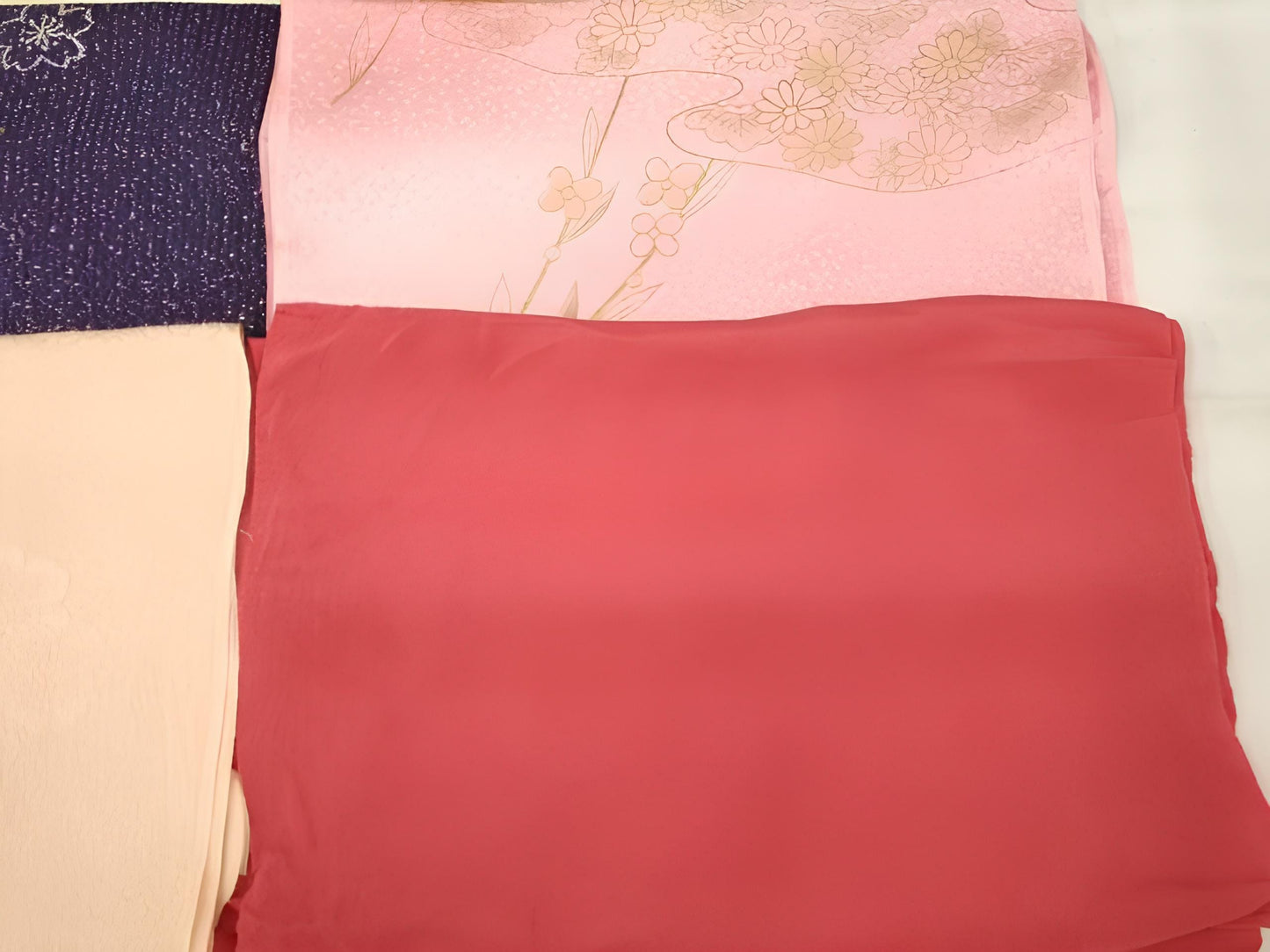 Vintage Silk Obiage/Excellent Condition/Mostly Brand New/ Kimono Obiage/ No. 3501 (Option D/F)