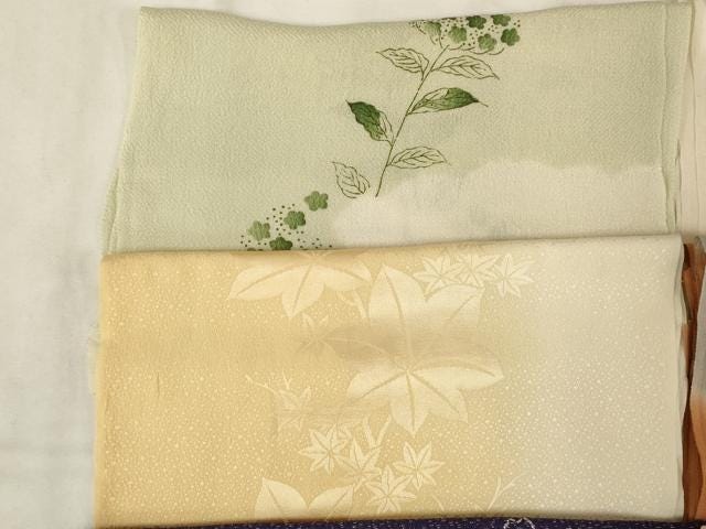 Vintage Silk Obiage/Excellent Condition/Mostly Brand New/ Kimono Obiage/ No. 3501 (Option D/F)