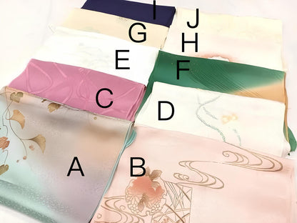 Vintage Silk Obiage/Excellent Condition/Mostly Brand New/ Kimono Obiage/ No. 0625 (Option D/E)