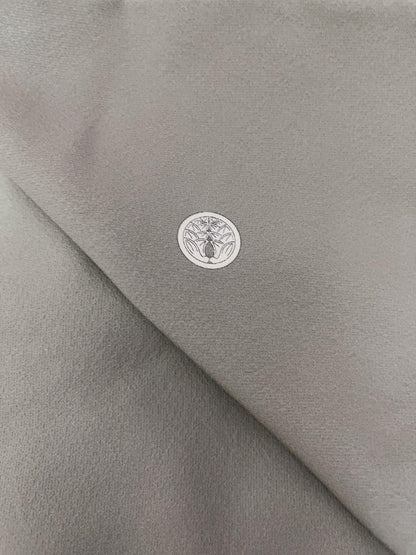 Rank A Vintage Iro Tomesode Kimono (3 kamons, family crests) with Nagoya Obi