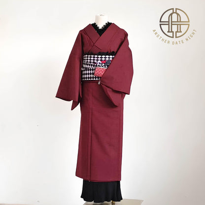 Skull & Rose Hanhaba Obi Belt: Dance of Death, Halloween Costume