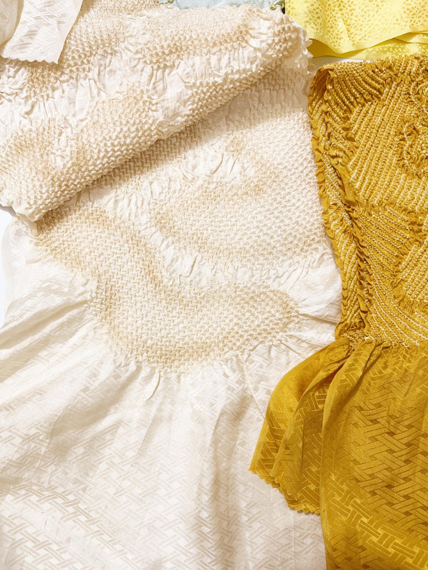 Vintage Silk Obiage: Kimono Sash, Good Condition, 8254A