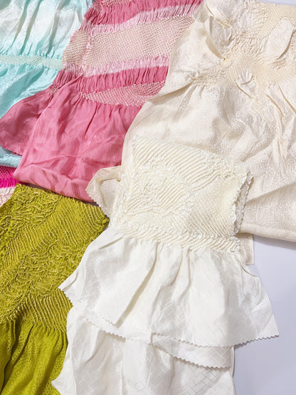 Vintage Silk Kimono Obiage Sash - Good Condition, 8259b