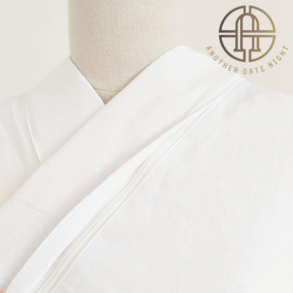 Japanese Cotton Kimono Juban: Versatile Underwear with Detachable Collar