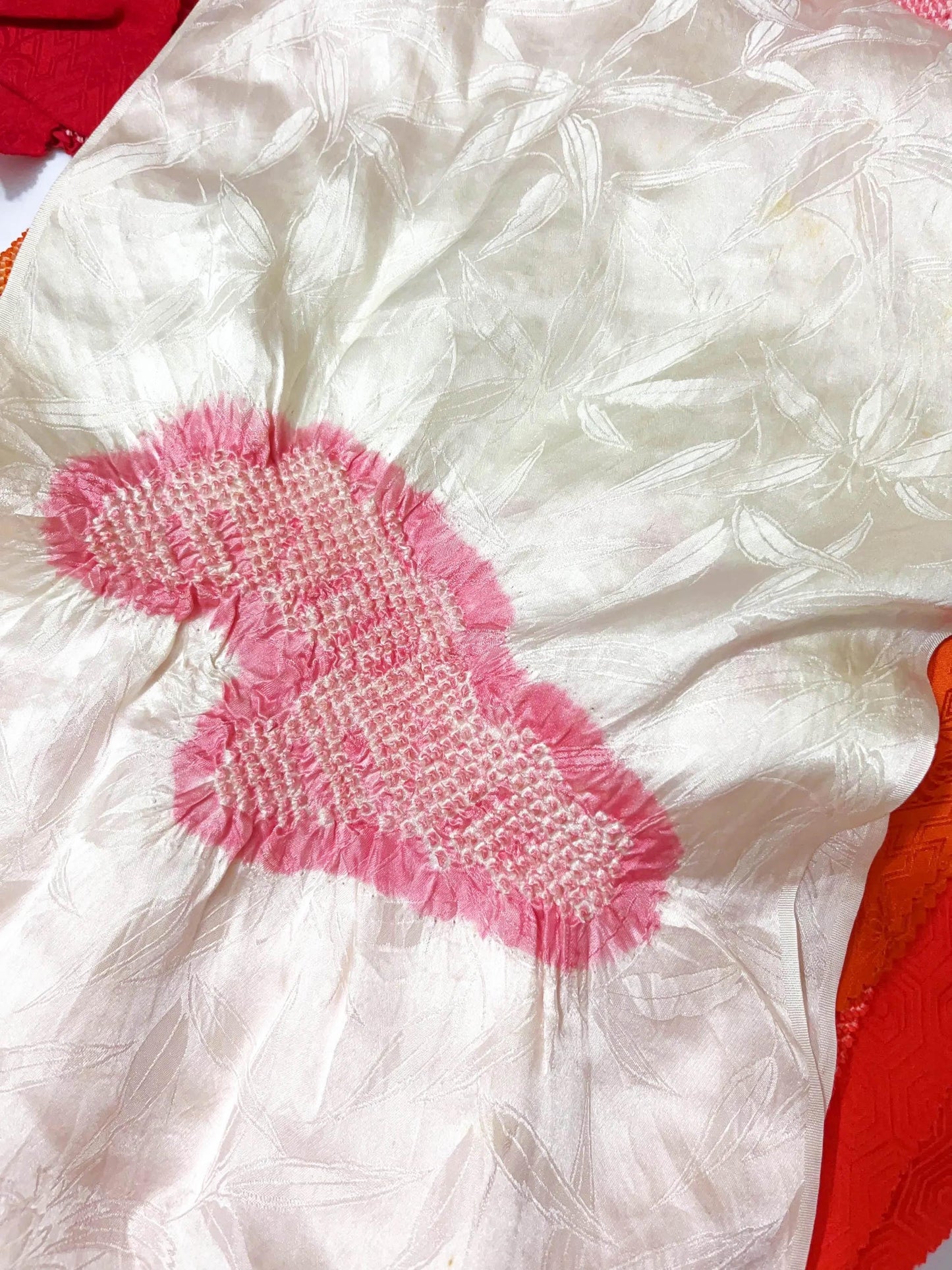 Vintage Silk Obiage: Kimono Sash, Good Condition, No. 8255B Obiage (A/C/J)