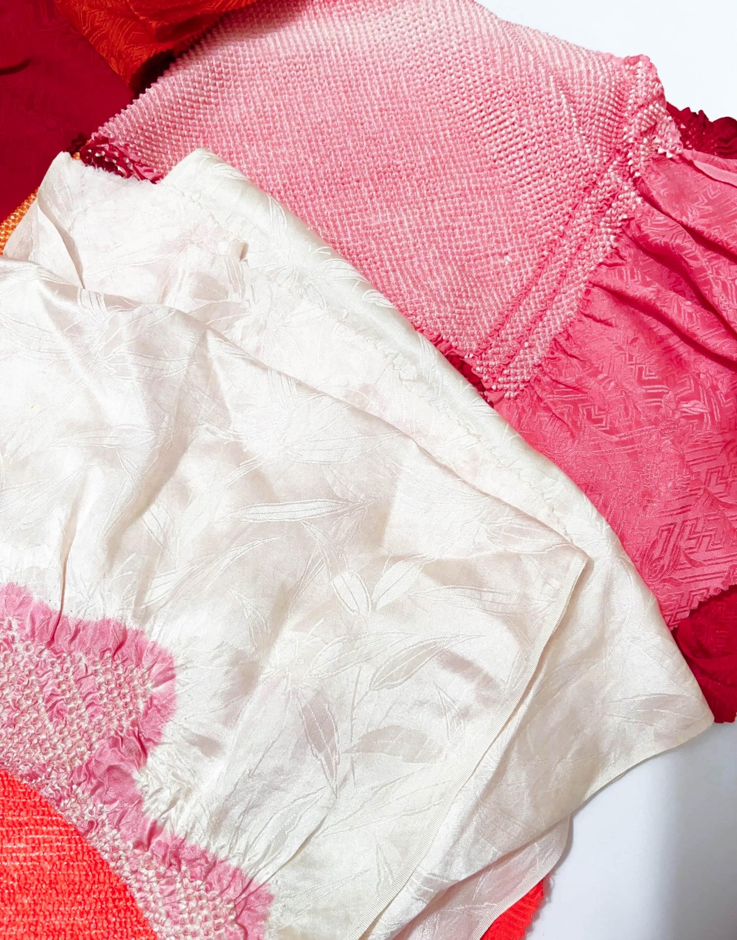 Vintage Silk Obiage: Kimono Sash, Good Condition, No. 8255B Obiage (A/C/J)